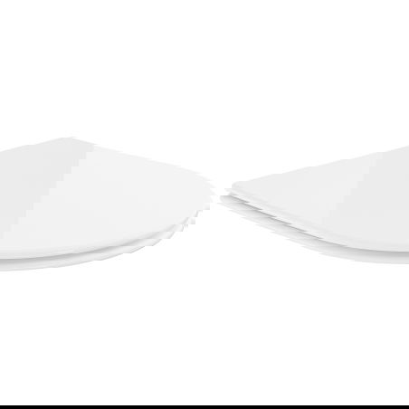 Mexen capac de toaletă cu închidere lentă, duroplast, Albă - 39040100