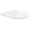 Mexen lassan csukódó slim deszka, duroplast, fehér fényes - 39040100