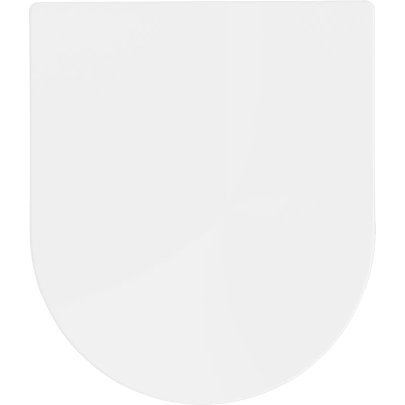 Mexen lassan záródó slim WC-ülőke, duroplast, fényes fehér - 39040100