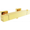 Mexen Cube baterie de duș termostatică, aurie - 77200-50