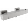Mexen Cube baterie de duș termostatică, gri pistol periat - 77200-66