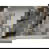 Mexen Lima Duo cabină de duș pliabilă 70 x 70 cm, transparent, Aurie - 856-070-070-50-00-02