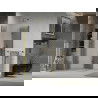 Mexen Lima Duo cabină de duș pliabilă 70 x 70 cm, transparent, Aurie - 856-070-070-50-00-02