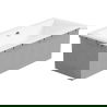 Mexen X-ST carcasă din polistiren pentru cadă dreptunghiulară 120-150 x 70-90 cm, albă - 55020-00