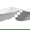 Mexen X-ST carcasă din polistiren pentru cadă de colț 240 cm, albă - 55022-00