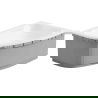 Mexen X-ST polisztirol LED burkolat sarokkádhoz, 240 cm, fehér - 55022-01