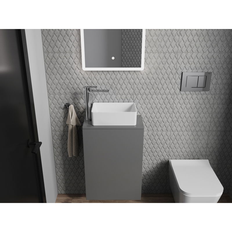 Mexen Nadia chiuvetă deasupra blatului 36 x 23 cm, albă - 21613600