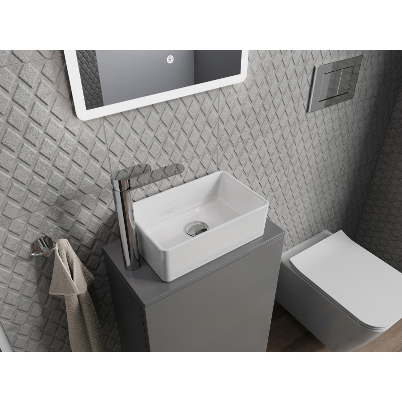 Mexen Nadia 36 x 23 cm-es pult feletti mosdó, fehér - 21613600