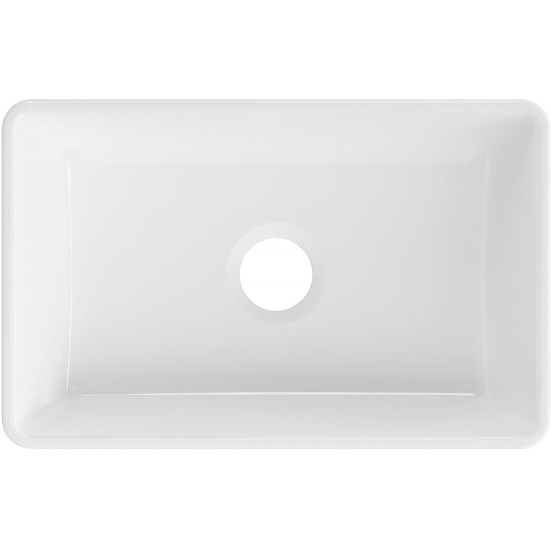 Mexen Nadia mosdó a munkalapon 36 x 23 cm, fehér - 21613600