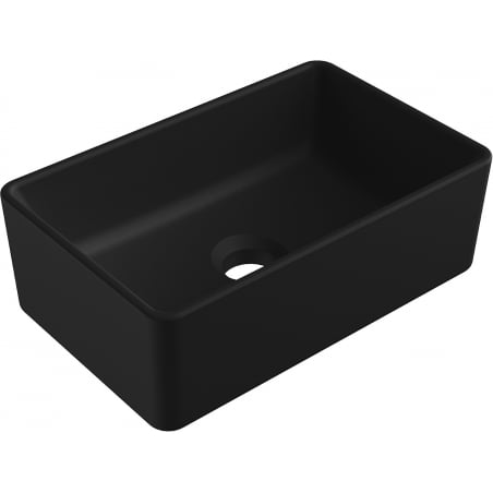 Mexen Nadia lavoar deasupra blatului 36 x 23 cm, negru mat - 21613685