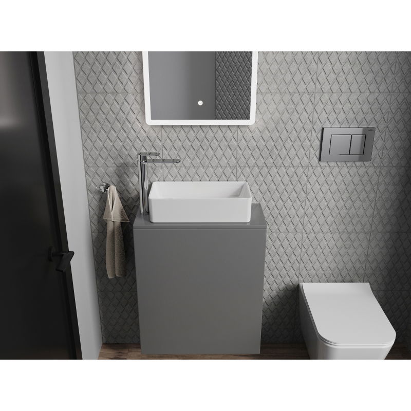 Mexen Nadia pult feletti mosdókagyló 46 x 23 cm, fehér - 21614600