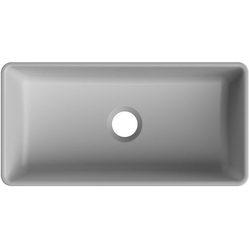 Mexen Nadia pultmosdó 46 x 23 cm, világosszürke matt - 21614661