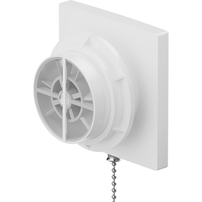 Mexen DXS 120 fürdőszobai ventilátor, húzós kapcsoló, fehér - W9603-125K-00