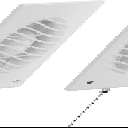 Mexen DXS 120 fürdőszobai ventilátor, zsinórkapcsolóval, fehér - W9603-125K-00
