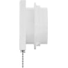 Mexen DXS 120 fürdőszobai ventilátor, húzókapcsoló, fehér - W9603-125K-00