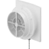 Mexen EXS 120 fürdőszobai ventilátor, zsinóros kapcsoló, fehér - W9604-125K-00