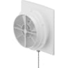 Mexen EXS 150 fürdőszobai ventilátor, zsinórkapcsoló, fehér - W9604-150K-00