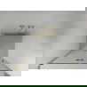 Mexen Lima ușă de duș pliabilă 80 cm, transparent, Aurie - 856-080-000-50-00