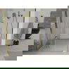 Mexen Lima ușă de duș pliabilă 80 cm, transparent, Aurie - 856-080-000-50-00