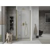 Mexen Lima ușă de duș pliabilă 90 cm, transparent, Aurie - 856-090-000-50-00