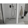 Mexen Lima ușă de duș pliabilă 70 cm, transparent, Neagră - 856-070-000-70-00