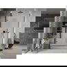 Mexen Lima ușă de duș pliabilă 70 cm, transparent, Neagră - 856-070-000-70-00