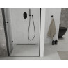 Mexen Lima uși de duș pliabile 80 cm, transparent, negre - 856-080-000-70-00