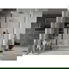 Mexen Lima ușă de duș pliabilă 110 cm, transparent, Neagră - 856-110-000-70-00