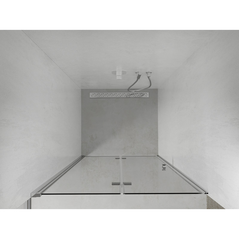 Mexen Lima uși de duș pliabile 75 cm, transparent, crom - 856-075-000-01-00