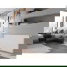 Mexen Line CCL21 lapradiátor 400 x 1000 mm, alsó középső csatlakozás, 793 W, fehér - W6C21L-040-100-00