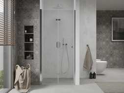 Mexen Lima ușă de duș pliabilă 85 cm, transparentă, crom - 856-085-000-01-00