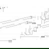 Suport dublu rotativ pentru prosop Mexen, crom - 7039242-00