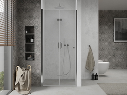 Mexen Lima ușă de duș pliabilă 115 cm, transparent, Crom - 856-115-000-01-00