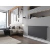 Mexen Flat CVF11 lapos radiátor 400 x 1200 mm, alsó csatlakozás, 667 W, antracit - W611F-040-120-66