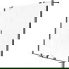 Mexen Velar Duo paravan pentru cadă cu 2 aripi, extensibil 140 x 150 cm, satin, gun metal - 896-140-000-32-95