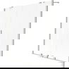 Mexen Velar Duo paravan de baie cu 2 uși glisante 140 x 150 cm, înghețat, nichel periat - 896-140-000-32-97