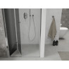 Mexen Lima uși de duș pliante 70 cm, grafit, crom - 856-070-000-01-40
