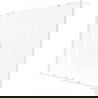 Mexen Velar Duo paravan cadă 2-canate glisant 200 x 150 cm, brumat, alb - 896-200-000-32-20