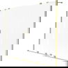 Mexen Velar Duo paravan de cadă cu 2 panouri glisante 200 x 150 cm, mat, auriu periat - 896-200-000-32-55