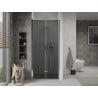 Mexen Lima ușă de duș pliabilă 80 cm, Grafit, Crom - 856-080-000-01-40