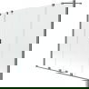Paravan cadă Mexen Velar Duo, 2 panouri, glisant 200 x 150 cm, transparent, gun metal - 896-200-000-02-95