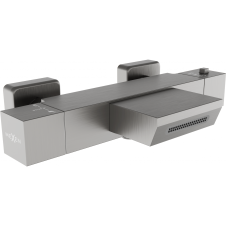 Mexen Cube baterie termostatică pentru cadă, Grafit - 77360-66