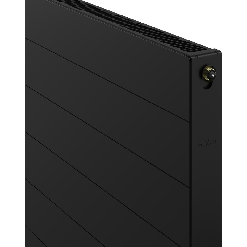 Mexen CVL11 Radiator de placă Line 400 x 1500 mm, conectare inferioară, 833 W, negru - W611L-040-150-70