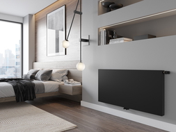 Mexen Flat CCF11 radiator de tip panou 400 x 1000 mm, racordare inferioară centrală, 555 W, negru - W6C11F-040-100-70
