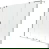 Mexen Velar Duo paravan de cadă cu 2 aripi glisante 190 x 150 cm, transparent, nichel periat - 896-190-000-02-97