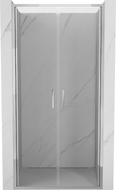 Mexen Exo-B Duo uși de duș duble batante 100 cm, transparente, crom - 814-100-000-01-00