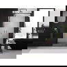 Mexen Exo uși de duș duble cu balamale 70 cm, transparent, negru - 814-070-000-70-00