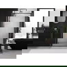 Mexen Exo uși de duș duble cu balamale 70 cm, transparent, negru - 814-070-000-70-00