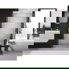 Mexen Exo uși de duș duble, batante, 100 cm, transparent, crom - 8182-100-000-01-00