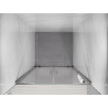 Mexen Exo-BR Duo uși de duș duble rabatabile 100 cm, transparent, crom - 8182-100-000-01-00